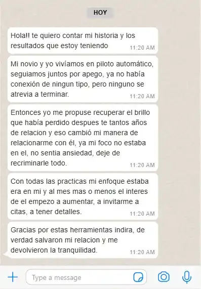 Testimonio real 2